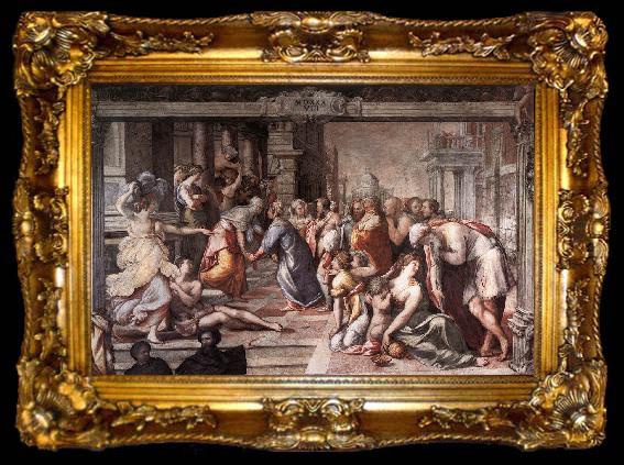 framed  SALVIATI, Cecchino del The Visitation af, ta009-2